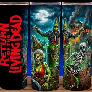 Return of the Living Dead Retro Zombie Action Movie Cup Mug Tumbler